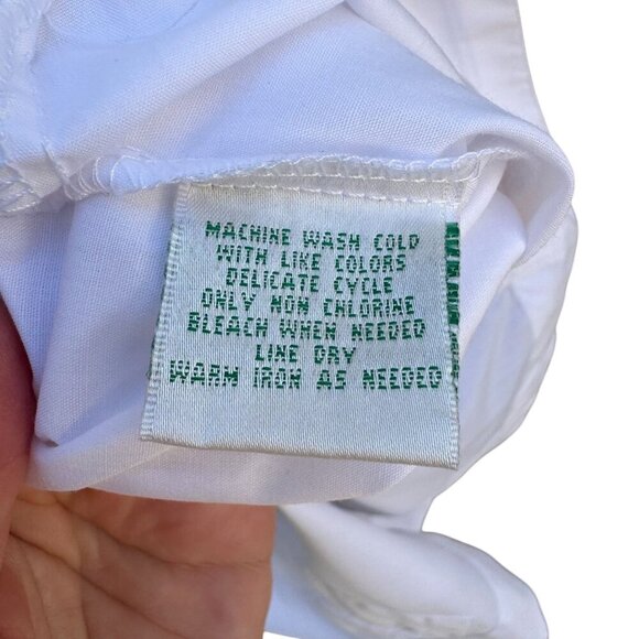 Tropical Breeze Acavero Mens White USBG Embroidered Guayabera Shirt New XL - Picture 9 of 10